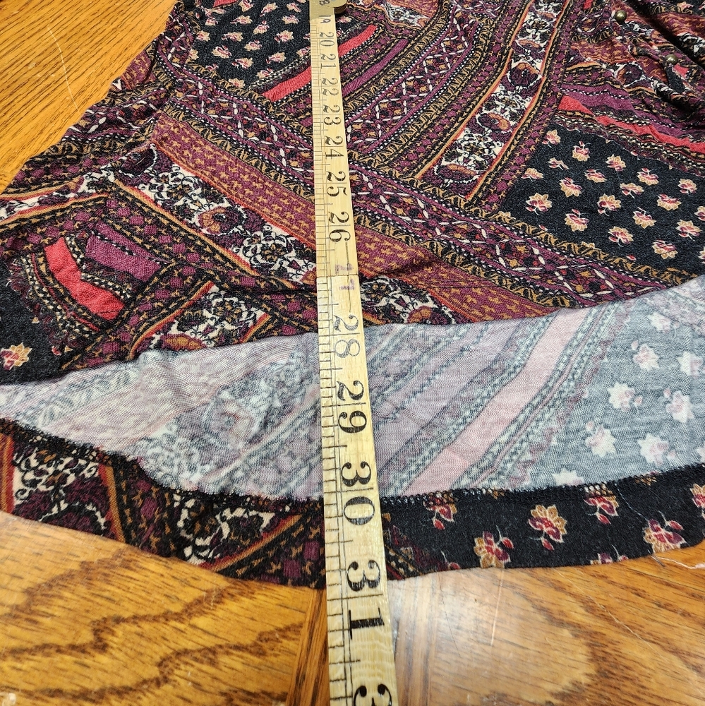 Chelsea Studio Multi-Color Long Sleeve Plus Size 1X 22/24 Top - Picture 4 of 9